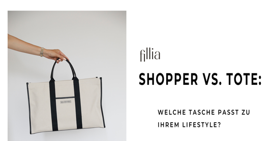 Shopper vs. Tote: Welche Tasche passt zu Ihrem Lifestyle?